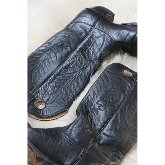 1990's Vintage Deadstock Combat Army Boots ~ Men's 8-1/2 to 9 W ~ Women's10-1/2 - Picture 4 of 8